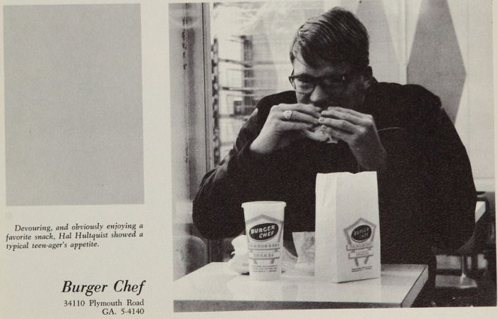 Burger Chef - Livonia 1967 Franklin High (newer photo)